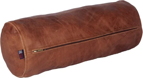Vista 2 de Funda de cojín para el cuello, 7 x 24 pulgadas, funda de almohada redonda de luna llena, funda de almohada cilíndrica de piel de cordero suave