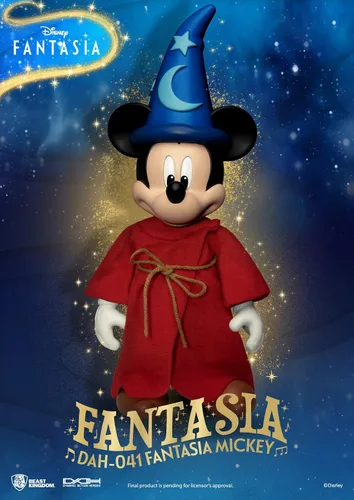 Vista 4 de Beast Kingdom Disney's Fantasia: Mickey DAH-041 Dynamic 8ction Heroes figura de acción, multicolor