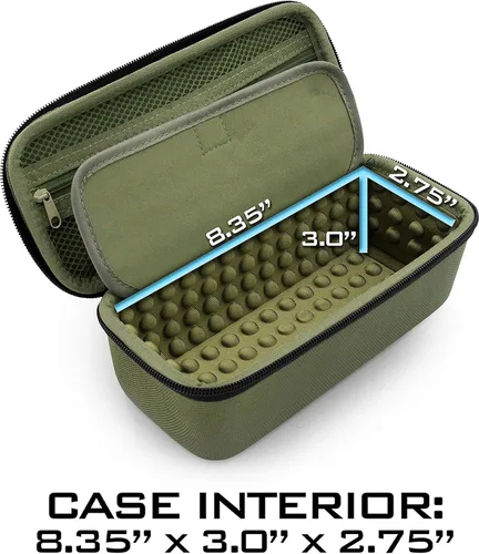 Vista 4 de CASEMATIX Estuche inalámbrico compatible con cortapelos Babyliss, zumbadores, recortadoras, revestimiento de acabado en T, estuche de viaje