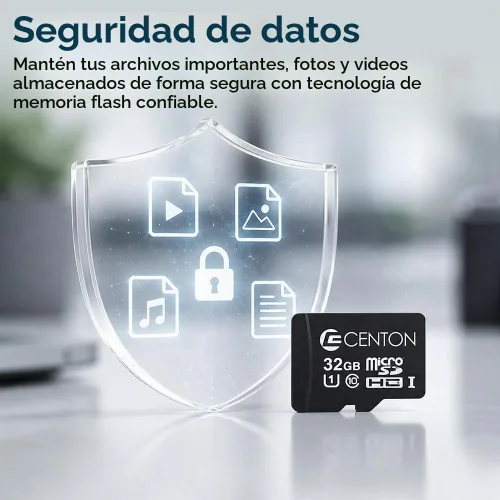Vista 6 de Centon Electronics MP Essential 64GB clase 10 tarjeta micro SDXC (S1-MSDXC10-64G)