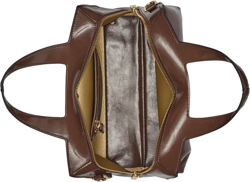 Vista 9 de Calvin Klein Neat Glazed Patent Statement - Bolso