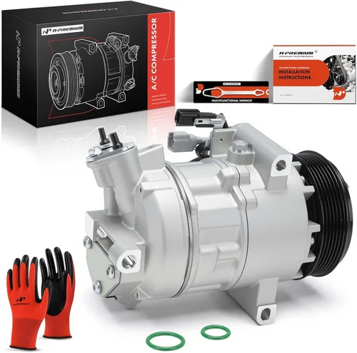 Vista 10 de A-Premium Compresor de aire acondicionado AC con embrague Compatible con Nissan Sentra 1.8L 2013-2019