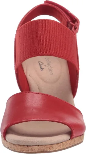 Vista 2 de Clarks Lafley Lily - Sandalias de cuña para mujer, Multi color, 5