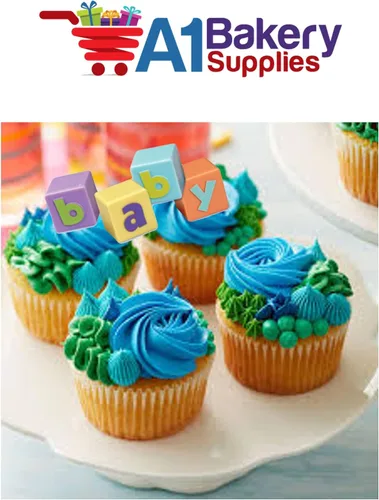 Vista 4 de Kit de decoración de tartas, kit de decoración de cupcakes, juguetes deportivos (bloques para bebés)