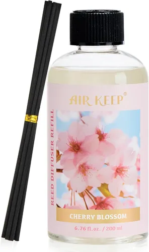 Vista 32 de Airkeep - Recarga de aceite para difusor de varillas/Brisa de abril/100ml