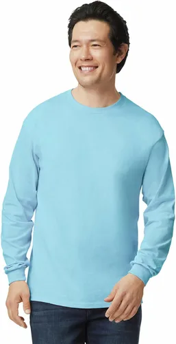 Vista 142 de Gildan - Camiseta de manga larga de algodón ultra estilo G2400 para adultos, paquete múltiple