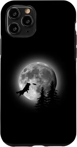 Vista 29 de Border Collie Catching Frisbee Moon Case for iPhone 16