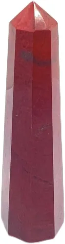 Vista 48 de WholesaleGemShop - Torre de obelisco de piedras preciosas de 3 pulgadas, faceta gigante, cristal de roca de Aura Rock Natural pulido Earth Wand