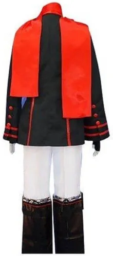 Vista 3 de D Gray-man Lavi Bookman Junior Negro Disfraz de Halloween Cosplay