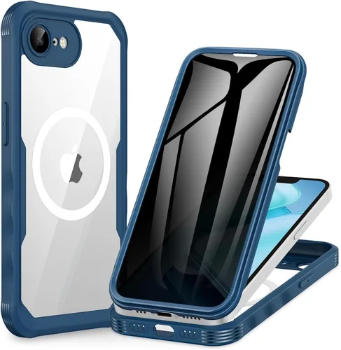 Vista 69 de CENHUFO Funda de privacidad para iPhone 11 Pro, funda de cuerpo completo con protector de pantalla de privacidad de vidrio templado 9H integrado