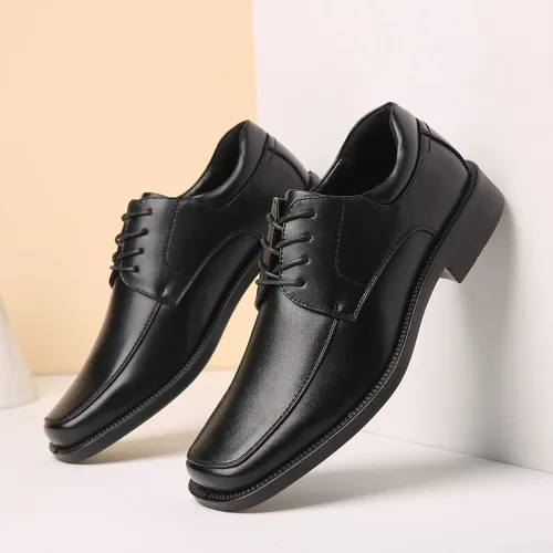 Vista 5 de DECARSDZ Zapatos de vestir clásicos y modernos para hombre