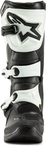 Vista 2 de Alpinestars Tech 3 - Botas de motocross para adulto, Negro/Blanco