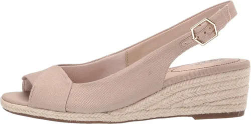 Vista 8 de LifeStride Women's Socialite Espadrille Wedge Sandal