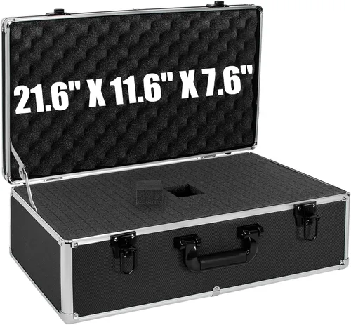 Vista 21 de Funda Protectora Rígida a Prueba de Golpes y Resistente al Agua con Inserción de Espuma Personalizada DIY para Cámara, Laptops, etc, 12.2 X 12.2 X