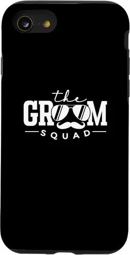 Vista 13 de iPhone 15 The Groom Squad Sunglasses Wedding Bachelor Party Groomsmen Case