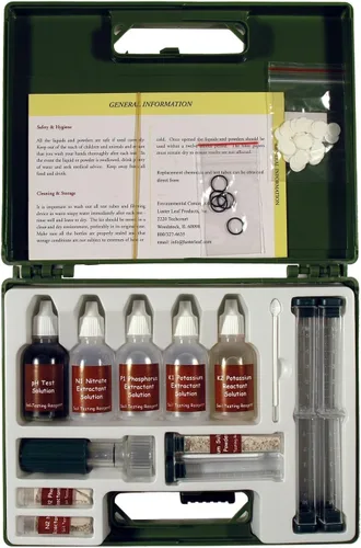 Vista 9 de Kit profesional de análisis de piso Luster Leaf, con 40 pruebas