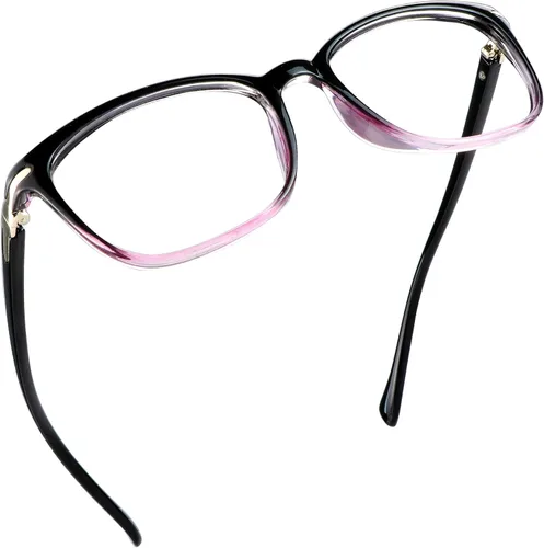 Vista 27 de LifeArt Lentes de bloqueo de luz azul, antifatiga ocular, anteojos de lectura para computadora, gafas de TV para hombres y mujeres