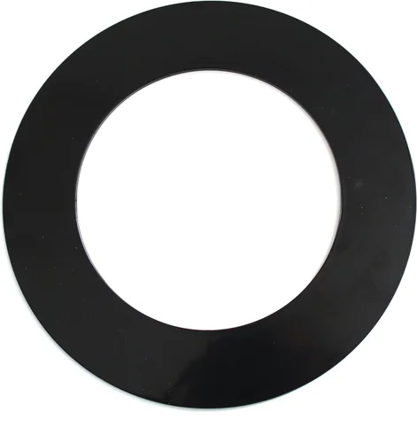 Vista 11 de Anillos de plástico de 10 pulgadas, anillo de luz empotrado para luces de lata, accesorio de iluminación multicolor en blanco o negro