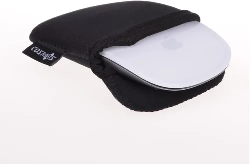 Vista 2 de Cosmos Funda de neopreno de color negro para Magic Mouse y también compatible con Magic Mouse 2