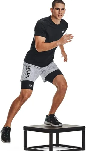 Vista 6 de Under Armour HeatGear - Pantalones cortos largos para hombre