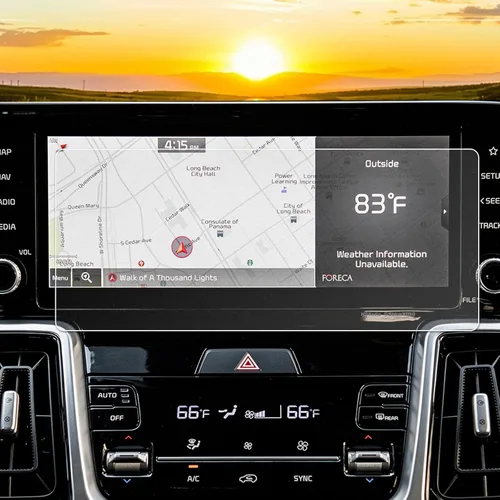 Vista 23 de YEE PIN Protector de pantalla de vidrio templado HD de 8 pulgadas para Kia Forte 2019, 2020, 2021, 2022, protector de pantalla de 8 pulgadas