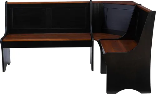 Vista 12 de Linon Home Decor Sadie Antique, Black Nook