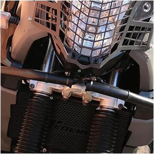 Vista 5 de Radiador Rejilla Guardia motocicleta Accesorios Radiador Protector de tanque de agua Rejilla de protección para Ya&maha XT660Z Tenere XTZ660 XT660 Z