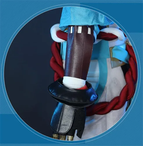 Vista 9 de Genshin Impact Gorou - Disfraz de cosplay para Halloween carnaval Navidad cosplay espectáculo de cómic con máscara