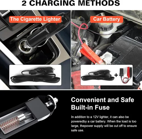 Vista 5 de Gato eléctrico para coche de 3 toneladas, gato de tijera portátil eléctrico de 12 V, kit de gato eléctrico con llave de impacto, gato de tijera