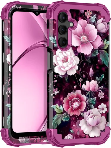 Vista 18 de Rancase Compatible con Galaxy A16 5G Funda, Protección Resistente a los Golpes de Tres Capas de Servicio Pesado Parachoques de Plástico Duro + Funda
