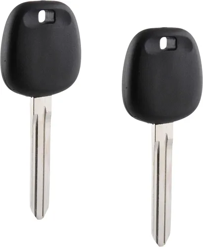 Vista 9 de USARemote Llave de encendido transpondedor sin cortar para Toyota/Scion con chip 4D-67 TOY44D-PT, juego de 2 Tecla T-67 [2]