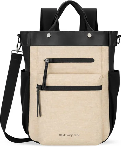 Vista 18 de Sherpani Soleil, mochila convertible antirrobo, bolsa 3 en 1, bolso cruzado, bolsa de viaje de 18 L, se adapta a portátiles de 13 pulgadas