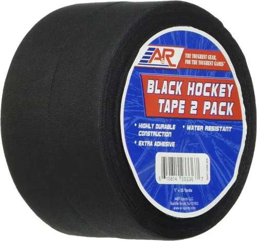Vista 2 de A&R Sports Cinta de hockey negra