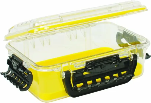 Vista 2 de Plano Guide Series 3700 Field Box - Funda impermeable, azul, grande, con correa de muñeca para barco, kayak y campamento, almacenamiento
