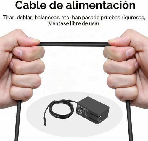 Vista 8 de 24W 12V 2A Adaptador de CA para Microsoft Surface RT Surface Pro 1 y Surface 2 1512 1513 1516 1572 Cargador