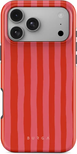 Vista 24 de BURGA - Funda p/teléfono compatible con iPhone 13 Pro, carcasa rígida híbrida de 2 capas + Funda protectora de silicona, almendras latte a lunares