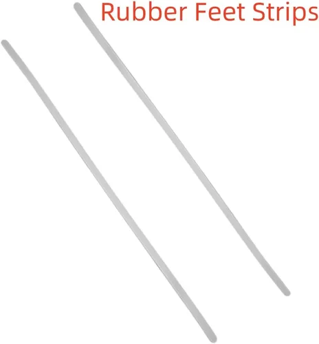 Vista 6 de Tiras de goma de repuesto para Microsoft Surface Laptop Studio 14.4 pulgadas, tiras de goma antideslizantes color gris