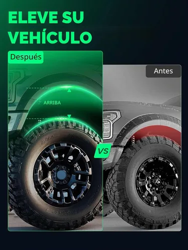 Vista 8 de YHTAUTO Kit de elevación de nivelación delantera y trasera de 3 pulgadas y 2 pulgadas para Dodge y Ram