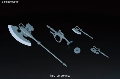 Vista 3 de Bandai Hobby HG The Origin #05 Zaku II Ortega Custom Gundam The Origin, multicolor, 8", Modelo: 196697