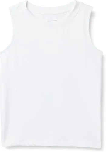 Vista 8 de Amazon Essentials Boys' Tech Stretch Muscle Tank Top, Multipacks Verde oscuro/Grafito jaspeado