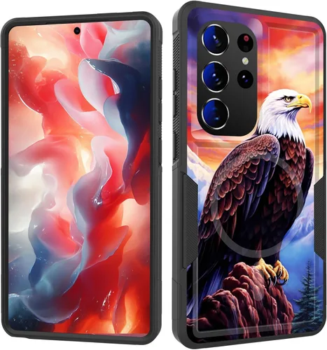 Vista 269 de Funda magnética para Galaxy A16 5G, [compatible con MagSafe] [protección contra caídas de grado militar] Funda resistente a prueba de golpes