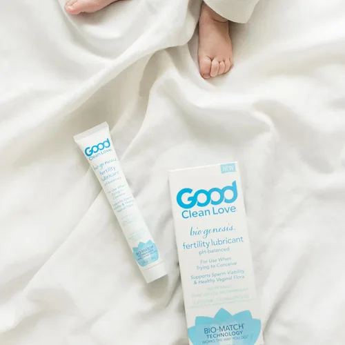 Vista 8 de Good Clean Love Regenesis - Lubricante apto para fertilidad, lubricante a base de agua para mujeres y parejas que intentan concebir, con iones
