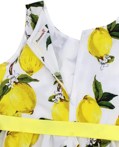 Vista 88 de Vestido de verano para niña, de algodón, con diseño floral