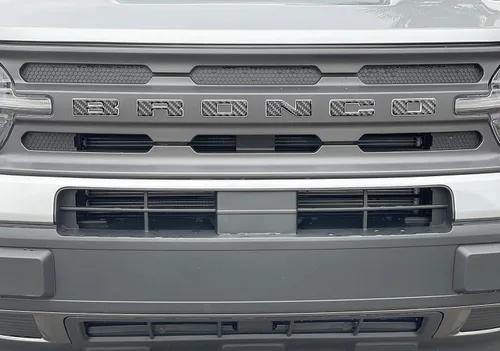 Vista 4 de Superposiciones de letras de rejilla - Compatible con Bronco Sport 2021-2026