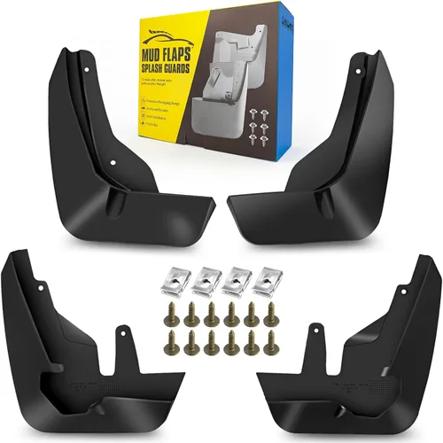 Vista 42 de Aleta de lodo Compatible con 2009-2010 Do-dge Ram 1500/2500/3500, 11-18 Ram 1500/2500/3500, Compatible con ruedas traseras simples, No es compatible