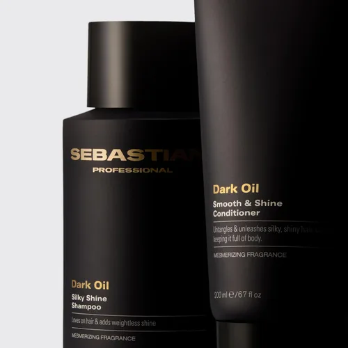 Vista 9 de Sebastian Professional Dark Oil Lightweight Mask Infused with Jojoba and Argan Oils deeply nourishing