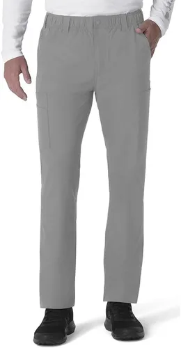 Vista 15 de Carhartt Ropa quirúrgica para hombre, Force Essentials, pantalones cargo de pierna recta, con 9 bolsillos Negro