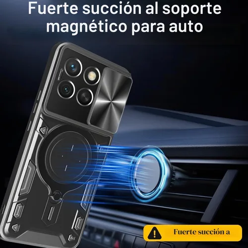 Vista 3 de Chengmi ZMONE - Funda para Redmi K50 Gaming/Xiaomi Poco F4 GT 5G con protector de pantalla de vidrio (paquete de 2) resistente de doble capa