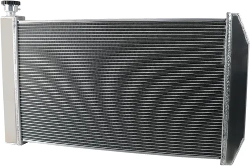 Vista 6 de Radiador de Aluminio para 1988-1999 Chevy GMC C/K/V/R 1500 2500 3500 Suburban Blazer 5.0L 5.7L V8 4.3L V6 3 Filas Núcleo Radiadores de Flujo Cruzado
