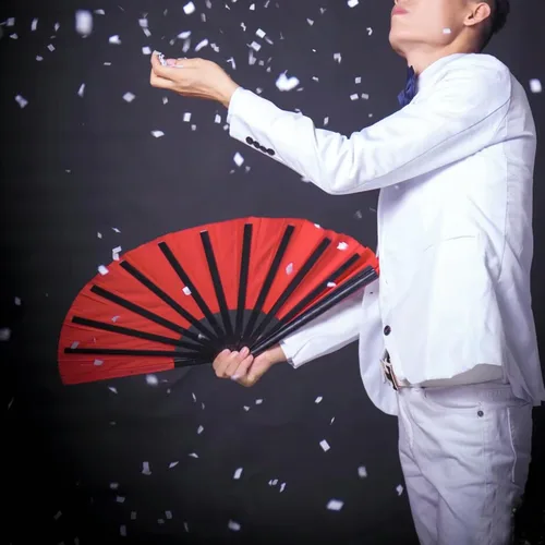 Vista 9 de Magic Snow Paper (paquete de 4, blanco) - Escamas instantáneas con efecto de ventisca para espectáculos mágicos y fiestas de Navidad Accesorio
